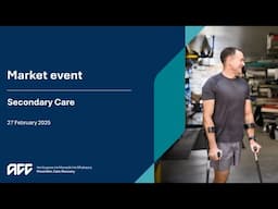 Working together to improve outcomes - secondary care