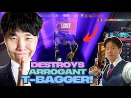 Disguised Toast Destroys Arrogant T-bagging Sage & Gets giga Glazed by Team for Clutching up