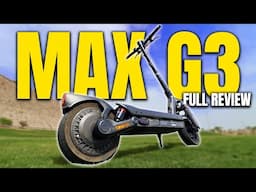 The Segway MAX G3 is an ALMOST Perfect Scooter: Full Review