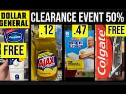 Dollar General CLEARANCE EVENT *EASY MATCHUPS* JUNE 13 to 19!