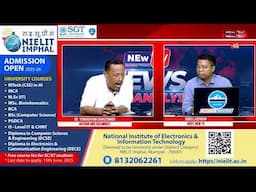 DR. YENGKOKPAM DHAKESHWOR AUTHOR AND COLUMNIST ON 𝐍𝐄𝐖𝐒 𝐀𝐍𝐀𝐋𝐘𝐒𝐈𝐒