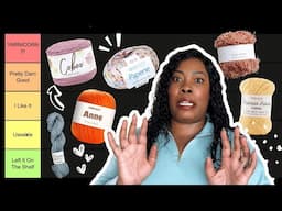 I Tried Crocheting with $1000 of COTTON YARN | Yarn Snob Reviews - Tier Ranking