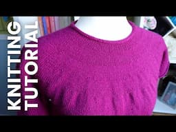 Knit a Top Down Yoke Sweater [BEGINNER TUTORIAL]