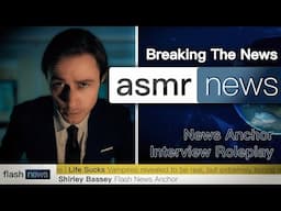 This Is The News ASMR | And You're The Guest!