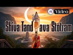 Shiva Tandava Stotram AI | Sivasri Skandaprasad | Har Har Mahadev | Most Powerful Shivan Stotram 🔱