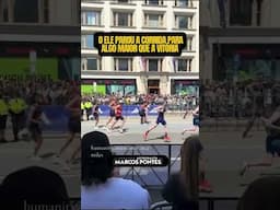 ELE PAROU A CORRIDA POR ALGO MAIOR QUE A VITÓRIA
