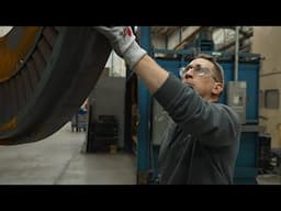 Turbine diaphragm repair expertise at Bangor Service Center | GE Vernova