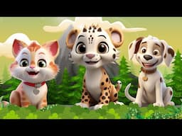 Funny Animal Moments: Kitten, Dog, Duck, Chicken, Cheetah, Monkey - Animal Sounds