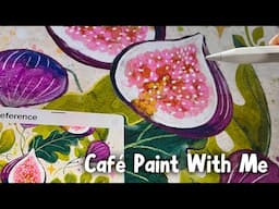 Stylizing Tips + Drawing in Café // Procreate Watercolor 🎨 Solo Artist Date // Creative Self Care ☕️