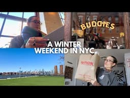 a winter weekend in NYC (visiting Buddies coffee, brunch with friends, & TJMaxx haul!)