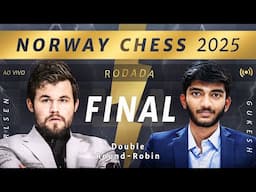 A GRANDE FINAL AO VIVO - NORWAY CHESS - RODADA 9
