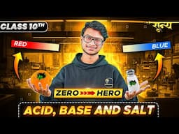 Class 10- Acids Bases & Salts - 1 SHOT🔥Science CHAPTER 2