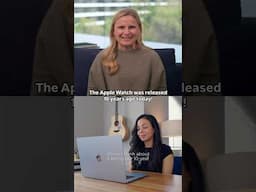 The FIRST Apple Watch was released 10 years ago! 🤯 #applewatch #anniversary