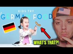 Kids Try German Food (American Reacts)