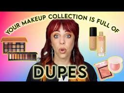 Finding MAKEUP DUPES in my Collection 👯