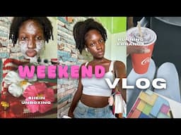 Weekend Vlog || New Fan, Shein Unboxing, Gifted Collab+ Piercing Update