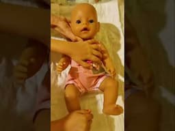 👶💩🧷Baby Born Emily needs to change a diaper! #videosforkids #pretendplay #activitiesforkids