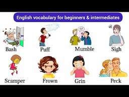 English Vocabulary for beginners | Daily Use English Words | Advanced Vocabulary