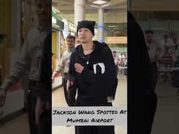 #jacksonwang  At Mumbai Airport