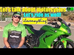 Hulyan's Dad Talks about Motorcycles and Sportbikes. Riding a Sportbike. Riding a Motorcycle. Fun!