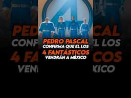 🛑Pedro Pascal confirma que LOS 4 FANTÁSTICOS VENDRÁN A MÉXICO🛑 #comics #marvel #ccxp