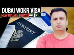 Dubai Work Visa Update Today ( 2025 )