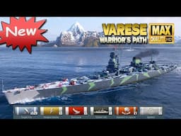 Cruiser Varese: Almost a miracle of surviving - World of Warships