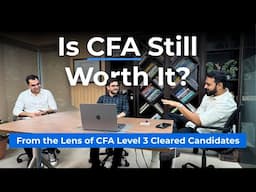 CFA Level 3 Cleared Candidates Share What No One Tells You about CFA | Ask FinTree #39