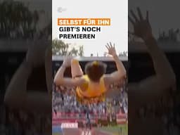 Stabhochspringer Duplantis zeigt die nächste Weltrekord-Show  💫 | sportstudio | #shorts