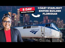 Epic Amtrak Adventure LA To Miami On The Coast Starlight, Empire Builder And The Floridian