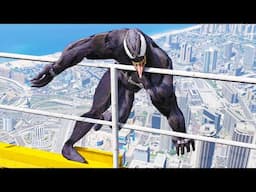 VENOM CRAZY JUMPS/FALLS (GTA 5 Venom Fails)