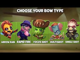 Which Bow Type is Good for High Damage | Zooba Part 2