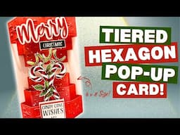 Try This  NEW Size TODAY! | Tiered Hexagon Pop Up Card