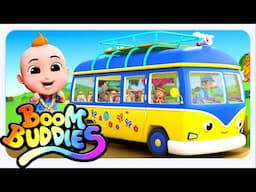Wheels On The Bus Going To The Camp More Fun Ride And Nursery Rhymes for Kids