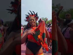 The BIGGEST RED  Carnival JOUVERT : #jouvert #soca