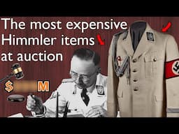 TOP 10 of the most expensive HEINRICH HIMMLER Items ever offered at Auction
