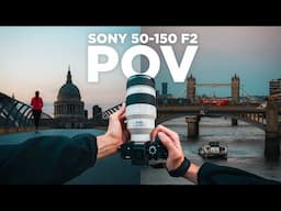 Sony 50-150mm f2 Street Photography POV - The hottest lens this summer?