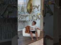 FIRST DAY AS A 1 YEAR OLD VS. LAST DAY #shorts