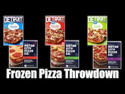 Frozen Detroit-Style Pizza Throwdown - WHAT ARE WE EATING??