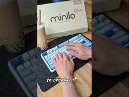 varmilo minilo75 pro #keyboard #unboxing #asmr #relaxing