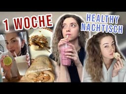 1 Woche HEALTHY DESSERT rezepte testen bis eins gut schmeckt.. (was soll das??)