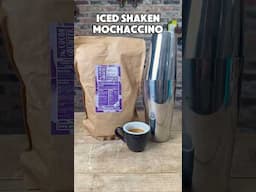 Iced Shaken Mochaccino #coffee #mocha #shorts