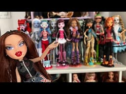 TRYING (and failing) TO REORGANIZE MY DOLL ROOM | Lizzie is bored vlog