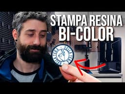 🤫 UN ERRORE PREZIOSO | Prima STAMPA a RESINA BI-COLOR  ⚫⚪