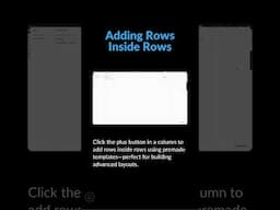 Nested Rows in Divi 5 = unlimited layout possibilities 🔥