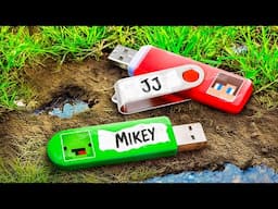 Who found JJ and Mikey's SECRET WORLD in Minecraft? - Maizen
