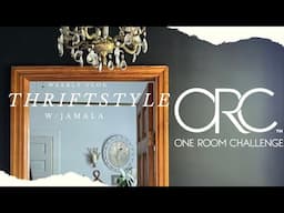 Thrifting In Greenville, SC/One Room Challenge Bathroom Week 3