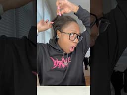 Vickey cathey takes down her 6 month old braids OMG UNBELIEVABLE 😱 #shorts