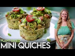 Easy Crustless Plant-Based Quiche: High-Protein & Oil-Free! #vegan