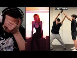 I react to the CRAZY videos you send - 8